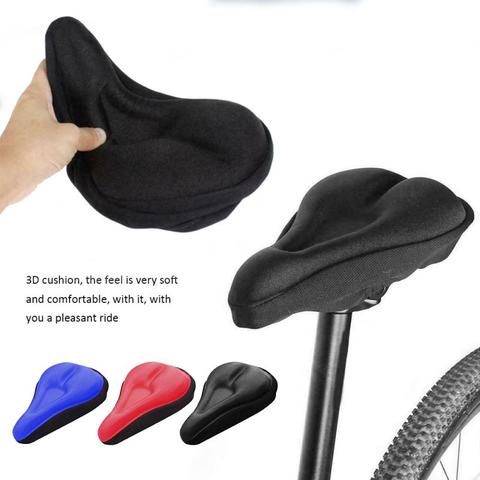 Funda de Gel suave para asiento de bicicleta, cojín para SILLÍN de bicicleta, accesorios para bicicleta ► Foto 1/6