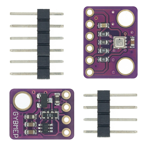 BME280 3,3 V 5V Sensor Digital de humedad temperatura módulo con Sensor de presión barométrica I2C SPI 1,8-5V BME280 Módulo de sensor ► Foto 1/6