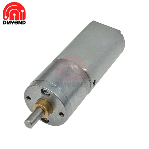 DC Gear Motor 12V 100RPM lineal eléctrico Miniatura Motor 15 30 60 100, 150, 200, 300, 400, 500 RPM ► Foto 1/5