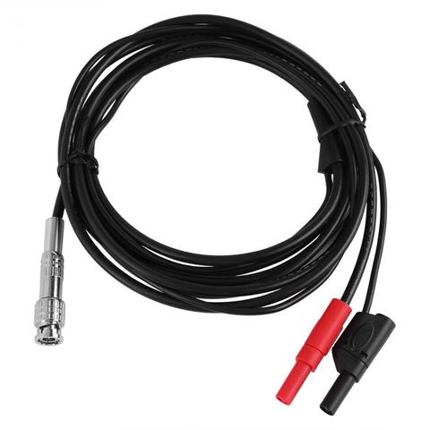 Hantek-Cable de prueba automático de sondas de osciloscopio, adaptador BNC a Banana, doble cabeza de plátano, línea de prueba multiusos 1008C 6074BE 2D72, HT30A ► Foto 1/6