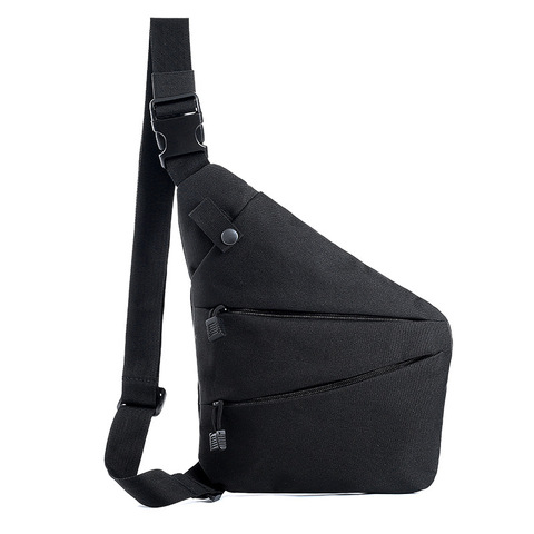 Bolso de hombro con bolsillo para hombre, cartera antirrobo para bicicleta al aire libre, informal, para deportes de ciclismo ► Foto 1/6