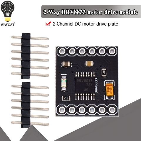 DRV8833 módulo controlador de Motor DC de 2 canales, placa 1.5A 3V-10V h-bridge ► Foto 1/6