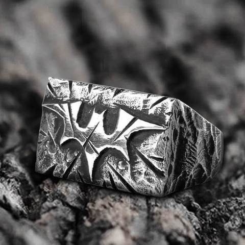 Anillo de murciélago gótico Vintage para hombre, joyería de acero inoxidable, elegante Festival, accesorios de regalo para Cosplay, Punk Rock para hombre OSR611 ► Foto 1/4