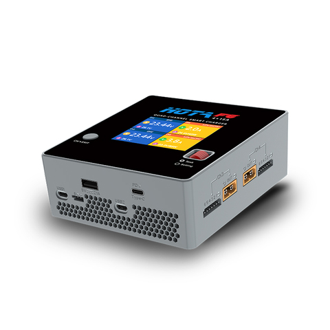HOTA-cargador de equilibrio inteligente F6, batería Lipo LiIon NiMH tipo C para Dron/portátil/tableta, 1000W, 250Wx4, 15Ax4, USB-A ► Foto 1/5
