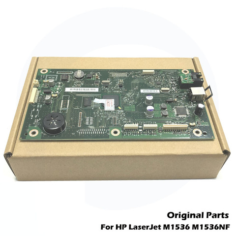 Piezas originales para La impresora HP LaserJet M1536 M1536NF HP1536 M1536dnf 1536 1536dnf formateador tablero PCA placa lógica CE544-60001 ► Foto 1/6