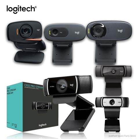 Logitech-cámara de vídeo HD C920E 1080p, con micrófono incorporado, C930C, C922, C525, C310, C270, adecuada para escritorio o portátil, nueva ► Foto 1/6