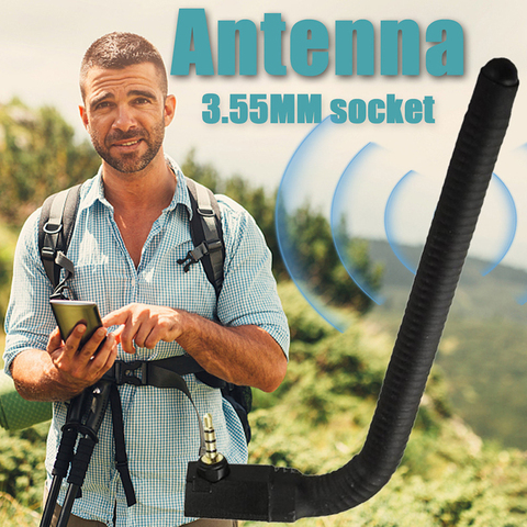 Amplificador de potencia de señal de teléfono móvil, Mini antena Externa de 3,5mm, 6DBI, AV, TV, Radio FM, GPS, TV, al aire libre ► Foto 1/6