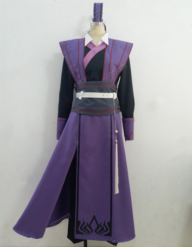 Disfraz de Cosplay de Anime para hombres y mujeres, ropa antigua de Anime, Jiang Cheng, maestro abuelo de cultivo demoníaco ► Foto 1/3