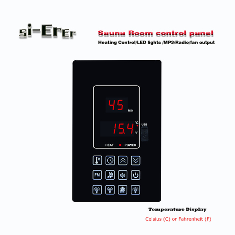 Controlador de temperatura multifuncional para sauna, dispositivo de medición de temperatura para sauna, 710 grados Celsius o a la moda ► Foto 1/6