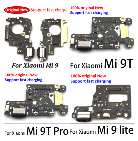 Original conector de puerto de carga USB Junta Flex Cable con Micro para Xiaomi Mi 8 9 Lite Mi 8 9T Pro Lite Mi 10T 10 Lite K20 Pro ► Foto 1/6