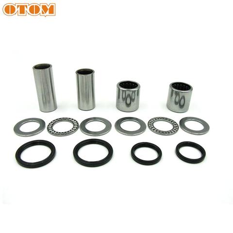 OTOM-Kit de piezas de mantenimiento para HONDA CRF 250R 450R, rodamientos de rodillos planos de aguja de empuje con arandelas, horquilla plana, sello de aceite ► Foto 1/6