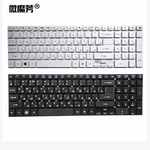 Teclado ruso para Acer, para Aspire 5830, 5830G, 5830T, 5755, 5755G, V3-571g, V3-551, v3-771G, V3-571, RU ► Foto 1/6