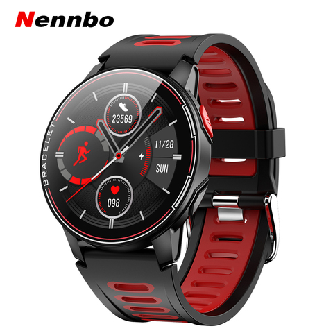 Reloj inteligente L6 IP68 para hombre y mujer, deportivo, resistente al agua, con Bluetooth, Monitor de ritmo cardíaco para Android e IOS, 2022 ► Foto 1/6