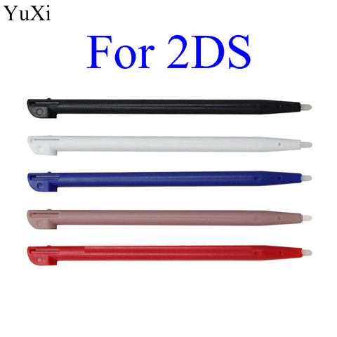Stylus de plástico bolígrafo para Pantalla táctil Nintendo 2DS juego consola táctil lápiz táctil de pantalla para Nintendo 2DS Negro Azul Rojo nuevo ► Foto 1/6