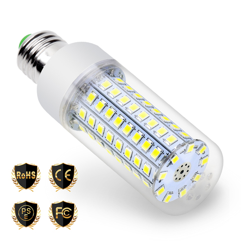 Bombillas de vela Led E27, lámpara de mazorca de maíz, 2835 SMD, ahorro de energía, Bombilla de 220V, iluminación de candelabro para el hogar ► Foto 1/6