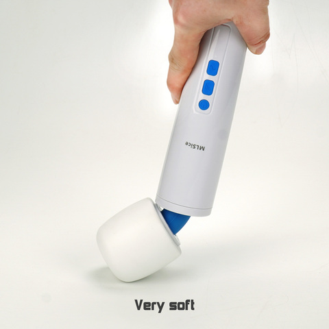 Varita mágica enorme para mujer, Juguetes sexuales femeninos, masajeador estimulador de clítoris para punto G, Vibradores para adultos, palo AV grande con carga USB para mujer ► Foto 1/6