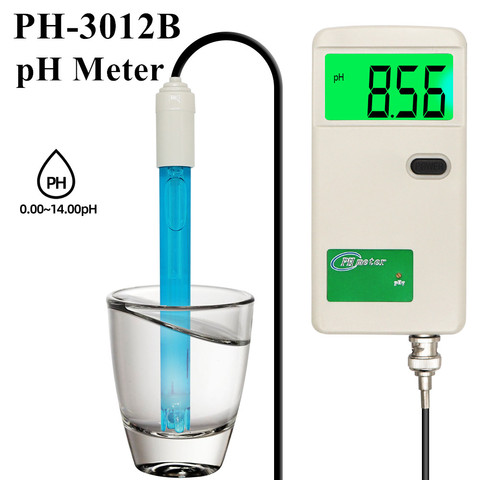 Monitor de PH-3012B de alta precisión, medidor de pH, calidad del agua, acidez, para acuario, piscina, laboratorio, agua potable, 40% de descuento ► Foto 1/6