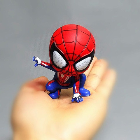 Juguete de Spider Man Homecoming para niños, muñeco esmaltado, adorno para  pastel, decoración de coche, cine, tienda de juguete, decoración -  Historial de precios y revisión | Vendedor de AliExpress - Small