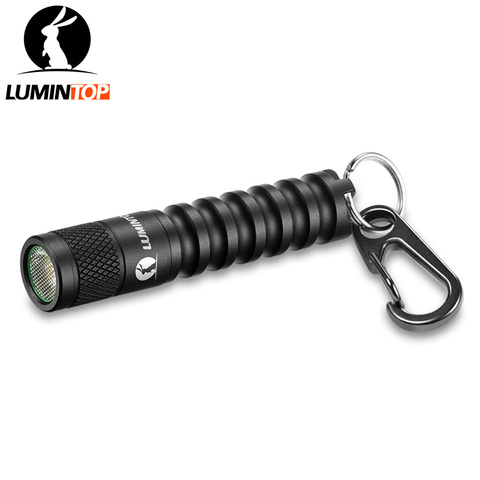 LUMINTOP Mini linterna EDC01 Cree XP-G3(R5) Max 120 lúmenes Color negro llavero antorcha linterna de bolsillo por una batería AA ► Foto 1/5