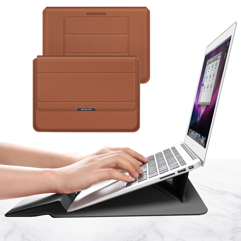 Funda de ordenador portátil para Macbook Air Pro, cubierta con soporte de 16 pulgadas, Retina 11, 12, 13, 14, 15, 2022, nueva actualización ► Foto 1/6