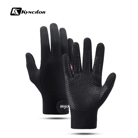 Eldiven-guantes de invierno para deportes al aire libre para hombre y mujer, guantes de ciclismo para correr con pantalla táctil, a prueba de viento, cálidos y simulados ► Foto 1/6