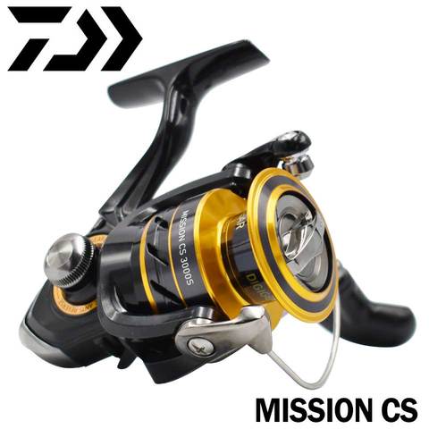 Daiwa-carrete de pesca con cola, accesorio para pescar con potencia de 2KG-6KG, modelo MISSION CS 2000-4000 ► Foto 1/5