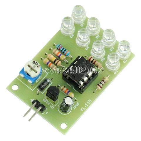 Piezas de luz LED intermitente, módulo electrónico LM358 artesanal, 12V ► Foto 1/5