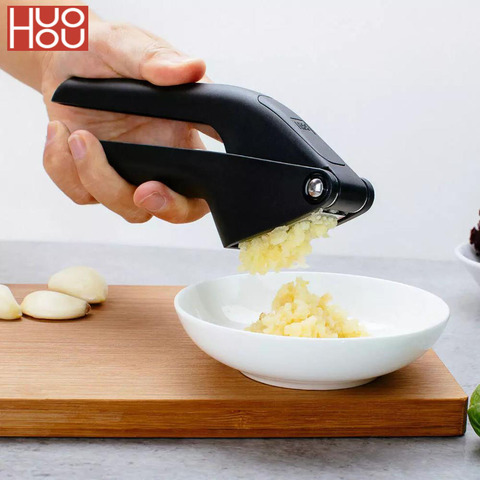 HUOHOU-prensador Manual de ajos para cocina, triturador de ajos, herramienta para apretar, herramienta de cocina para frutas y verduras ► Foto 1/6