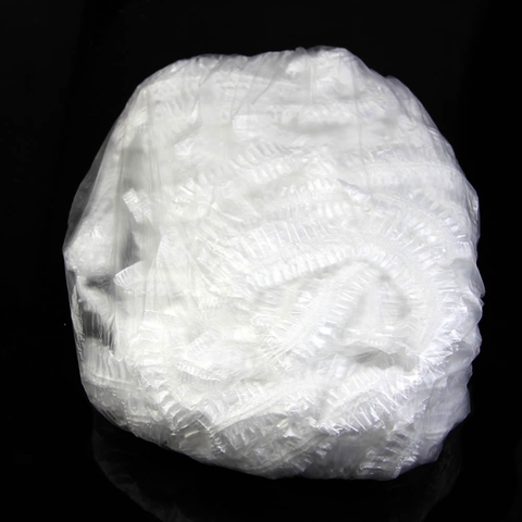 Gorro elástico desechable para la ducha del Hotel, para el hogar, para el baño, 100 Uds. ► Foto 1/6