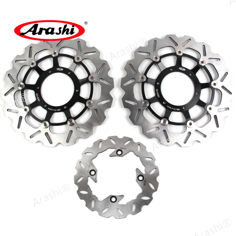 Arashi 1 Set frente de discos de freno trasero rotores de freno de disco para HONDA CBR600RR CBR 600 RR 2003 2004 2005, 2006, 2007, 2008, 2009, 2010, 2011 ► Foto 1/6