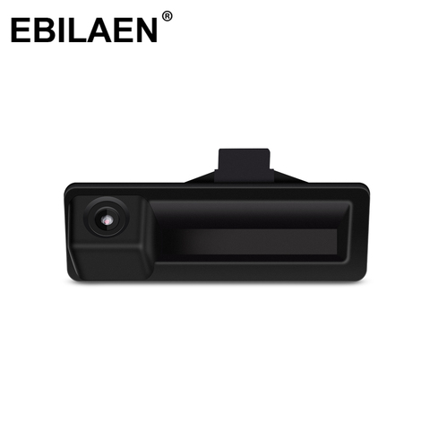 Cámara de visión trasera para coche, videocámara de visión trasera con línea de aparcamiento impermeable DC 12V para BMW E60, E61, E70, E71, E72, E82, E84, E90, E91 ► Foto 1/6