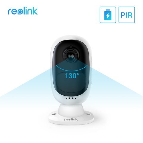 Reolink-cámara IP con batería recargable Argus 2, WiFi, 1080P, Full HD, seguridad interior al aire libre, ángulo de vista panorámica 130 ► Foto 1/5