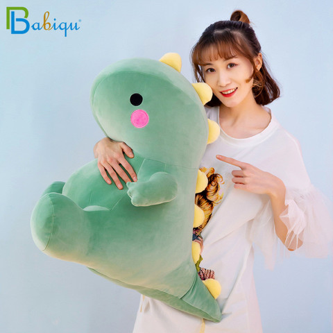 25-50cm Super suave encantadora dinosaurio de peluche de felpa muñeca de dibujos animados Animal relleno Dino juguete para niños bebé abrazo muñeca almohada casa Decoración ► Foto 1/6