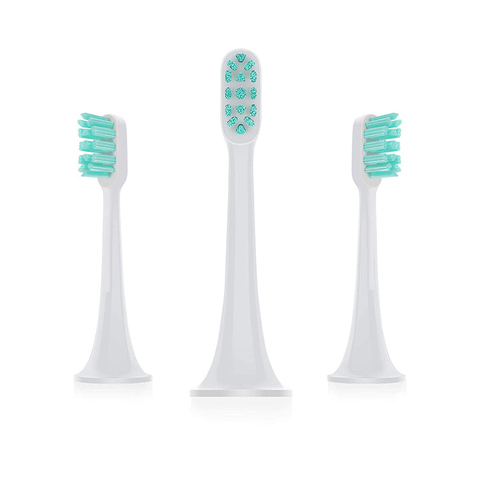 Aliado para Xiaomi Mijia sonic cabezales de cepillo de dientes eléctrico Ultra sonic 3D blanqueador dental de alta densidad diente de reemplazo cabezas de cepillo ► Foto 1/6