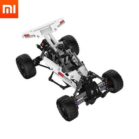 Xiaomi Mijia Mitu-Robot de bloques de construcción, coche de carreras en el desierto, Ackermann, cilindro de dirección, enlace de pistón, juguetes educativos DIY ► Foto 1/6