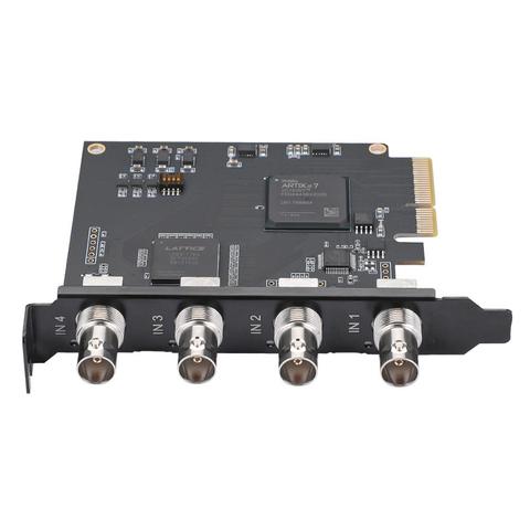 IOCREST-tarjeta de captura y reproducción DeckLink Duo 2, 4 canales, SDI, pcie, 4 canales, captura de vídeo, 3G, SDI, quad, 2K ► Foto 1/6