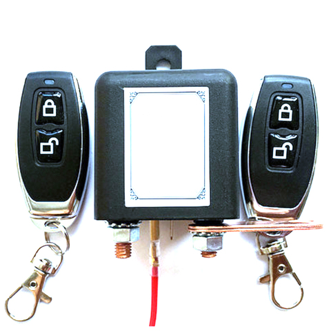 Interruptor de batería Universal para coche, Control remoto inalámbrico, relé de enganche de desconexión, 12V, 2 uds. ► Foto 1/6