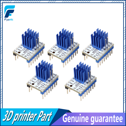 Reemplazo de controlador de Motor paso a paso TMC2208, 6 uds., TMC2209, TMC S2225, V1.1, palos de pasos, controlador silencioso, corriente de micropasos 256, 2A, UART, TMC2225 ► Foto 1/6