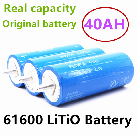 100% Original de la capacidad Real de Yinlong 66160 2,3 V 40Ah titanato de litio batería LTO celular para Audio de coche sistema de energía Solar ► Foto 1/6