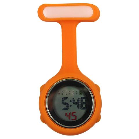 Reloj de bolsillo redondo para mujer, Dial de exhibición Digital, Clip en Fob, broche de enfermera, Pin, colgante, de bolsillo, eléctrico, informal ► Foto 1/6