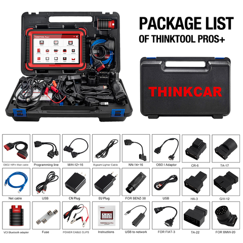 Thinktool-herramienta de diagnóstico profesional para coche, escáner de programa en línea, codificación ECU, TPMS, función de nivel OE, PK LAUNCH X431 V PLUS ► Foto 1/6