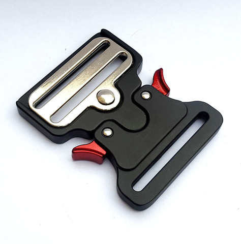 Hebilla de Metal de Liberación lateral rápida para correas, cinturón táctico de seguridad, ganchos fuertes, Clips, decoración artesanal, accesorios de equipaje al aire libre ► Foto 1/6