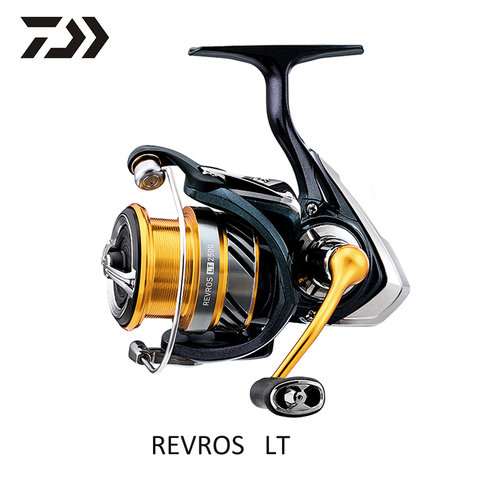 DAIWA-ruedas giratorias 19 REVROS LT, Luya Ruedas de pesca en roca, ruedas de pesca en mar, carrete de taza poco profunda ultraligero ► Foto 1/3