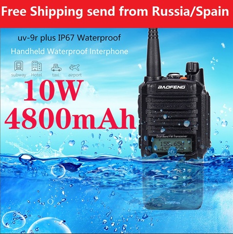 Baofeng-walkie talkie UV-9R y A58, versión actualizada, VHF, UHF, portátil, resistente al agua, cb, novedad de 2022 ► Foto 1/4