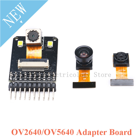 OV5640/OV2640 OV5640-AF Módulo de cámara de prueba de Cable de adaptador de STM32 Sensor de imagen CMOS módulo Mini Pixel de ángulo ancho ► Foto 1/6