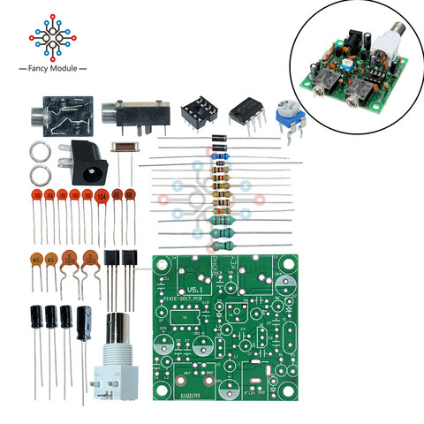 Diymore-transceptor de Radio de onda corta s-pixie CW QRP, kit DIY de potenciómetro, Resistor, Chips CI, 7.023-7.026 MHz ► Foto 1/1