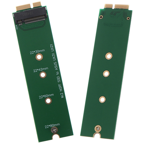 Nuevo 1Pc M.2 NGFF SSD a 18 Pin adaptador de extensión de tarjeta para UX31 UX21 UX21E UX31A ► Foto 1/6