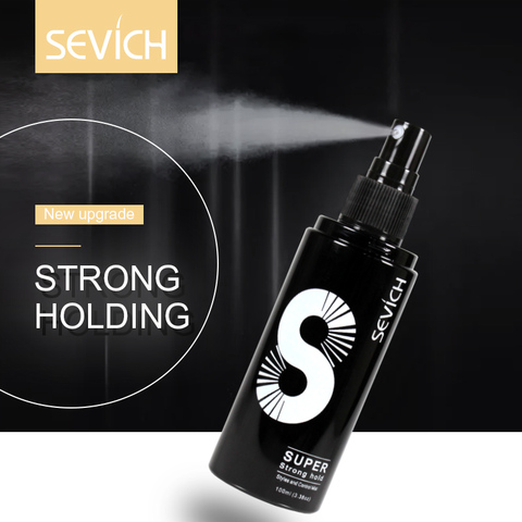 Sevich-Spray desechable de fibra de construcción para el cabello, Spray de fijación fuerte para el cabello, uso diario, 100ml ► Foto 1/6