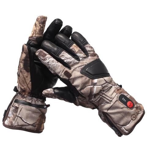 SAVIOR Winter-guantes de caza térmicos y recargables, guantes de calefacción eléctrica para esquí, ciclismo, pesca, 2022 ► Foto 1/6