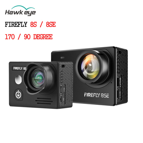 Hawkeye-Cámara de acción Firefly 8se/8s, 4k, 90 grados/170 grados, pantalla con Wifi, Fpv, deportes, grabación para grabar piezas de Dron ► Foto 1/6